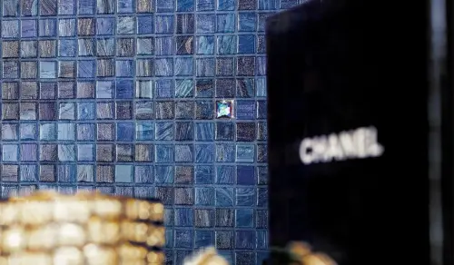 Bisazza The Crystal Collection 06001449VL Flash Blue 64.7x64.7