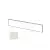 Impronta italgraniti I Cementi FL0176 Battiscopa White 7x60
