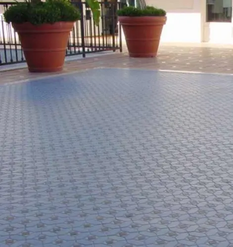 TopCer Estoril Yellow Border 41.3x5.3