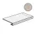 Sant Agostino Highstone CSAGADHR12 Gradone Dx Greige 33x120