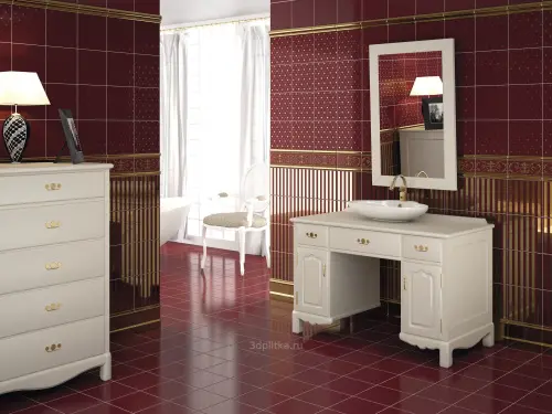 Ape ceramica Lord + Noblesse Ang Ext London Burdeos 3x5
