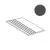 Piemme Valentino Heartstone 67420 Gradino Nero 30x60