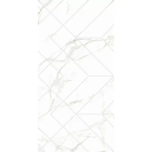 Eurotile Amuletto 5 AM 0105 M White 25x50