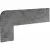 Exagres Opera Zanquin Recto Iron Izqda лев. угловой 17.5x42.3 Exagres Opera Zanquin Recto Iron Izqda лев. угловой 17.5x42.3