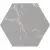 Click ceramica Cosmo Hexa Silver 20x24