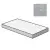 Flaviker PI.SA Blue Savoy 0006864 Angolare Top Sx Grey 32x120