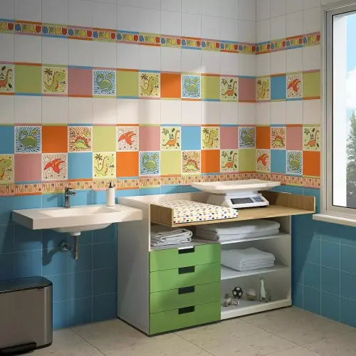Kerama Marazzi Динозаврики OP\A229\5009 4 20x20