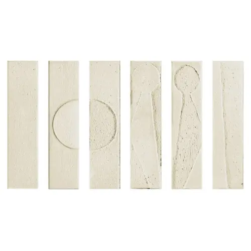 Settecento Koine 118620 Alphabet Gesso 4,5x18,6 - керамическая плитка и керамогранит