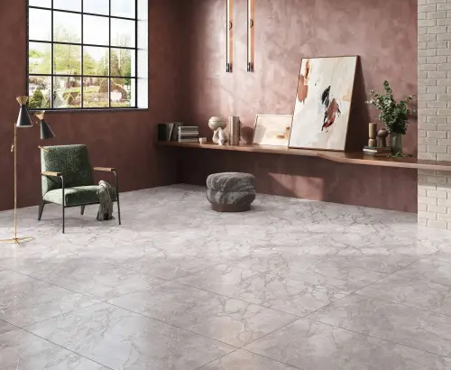 Arcadia Ceramica Arctic CR6008-A White Carving 60x60 - керамическая плитка и керамогранит