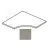 Impronta italgraniti I Cementi FL04AP6R Taupe Angolare Curvilineo Toro 20mm 60x60