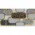 Roberto Cavalli Home Metal Soul 0500822 Ellipse Lapp 60x120 Roberto Cavalli Home Metal Soul 0500822 Ellipse Lapp 60x120