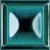 Absolut Keramika Circle Cube Mimbre Cube Botella 10x10