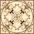 Infinity Ceramic Tiles Ruskin Roseton Beige 120x120 Infinity Ceramic Tiles Ruskin Roseton Beige 120x120
