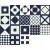 Edimax Ceramiche Twenty Blues Mix Rett 20x20