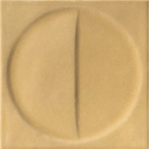Iris Ceramica Bottega D Arte 511016 Senape Motivi Naturale 15x15