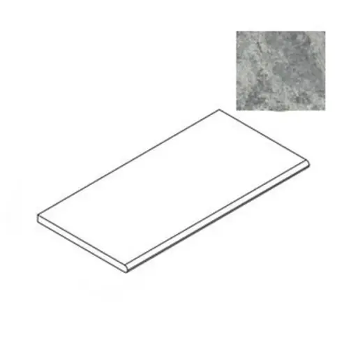 Atlas Concorde Russia Forte Dei Marmi Quark 620090001080 Persian Grey Bordo Round 30x60