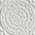 Adex Earth ADEH4013 Relieve Mandala Cosmos Ash Gray 15x15