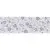Ceramicas Myr Niza Flores Azul 20x60