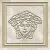 Versace Meteorite 47302 Firma Medusa Lappato Bianco/Oro 9,8x9,8 Versace Meteorite 47302 Firma Medusa Lappato Bianco/Oro 9,8x9,8
