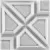 Ceramiche Grazia Formelle MILA5 Milano Argento Craquele 13x13