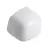 Adex Neri ADNE5576 Angulo Bullnose Trim Blanco Z 0,85x0,85
