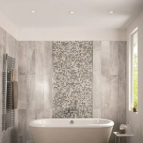 ABK Fossil stone FSN03551A Angolare Blend Fossil Mix Grey 30x33 - керамическая плитка и керамогранит