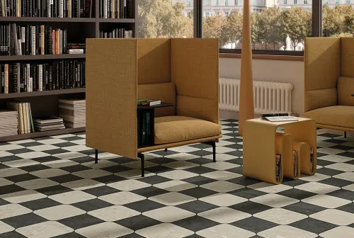 Arcana Ceramica Black&Cream ARC_8YS9 Black R Gloom Matt Ret 32x99