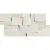 Rex Ceramiche Ardoise Modulo Muretto 3d Blanc 30x30