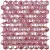 Vidrepur Diamond Hex № 375D Красный (на сетке) 31,7x30,7