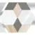 Vives Seine Hexagono Mayeix Multicolor 23x26,6 Vives Seine Hexagono Mayeix Multicolor 23x26,6
