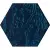 Grupa Paradyz Urban Colours Blue Inserto Heksagon 19.8x17.1
