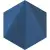 Tubadzin Free Space D Hex Navy Str 11x12.5