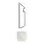 Fap Ceramiche Roma fLXX Statuario Batt. Sag Sx Lux 7.2x30