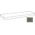 Atlas Concorde Russia Forte Dei Marmi Quark 620070002657 Breccia di Caravaggio Scalino Angolare Sx Matt 33x160