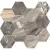 Caesar Anima Futura AGFG Keen Grey Composizone Esagono Luc 28,5x33 Caesar Anima Futura AGFG Keen Grey Composizone Esagono Luc 28,5x33