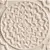 Adex Earth ADEH4005 Relieve Mandala Cosmos Fawn 15x15