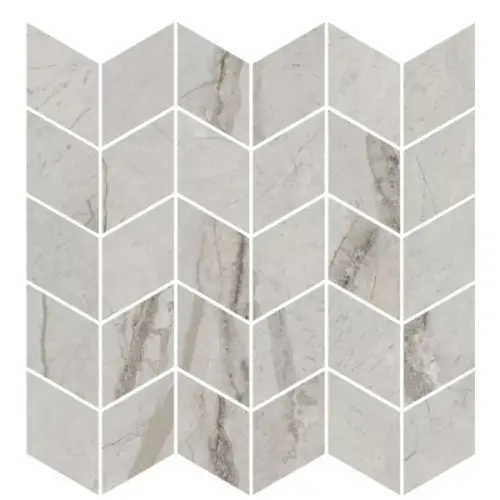Kerama Marazzi Ифран KMD2MSM007BR Мозаичный Серый Светлый Глянцевый Обрезной 30x31,2