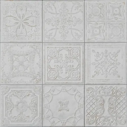 Aparici Gatsby White Pre 20 59,2x59,2 - керамическая плитка и керамогранит