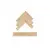 Cerim Ceramiche Oaky Life 781645 Natural Herringbone Matte 28x21