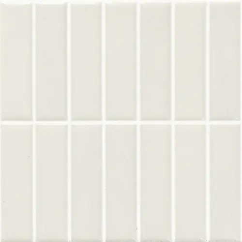 Ape ceramica Mud A040919 Incision White 20x20 - керамическая плитка и керамогранит