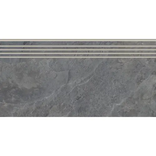 Kerranova Krater K-2212/SR/st01/300x600x9 Dark Gray Структурированный 30x60 - керамическая плитка и керамогранит