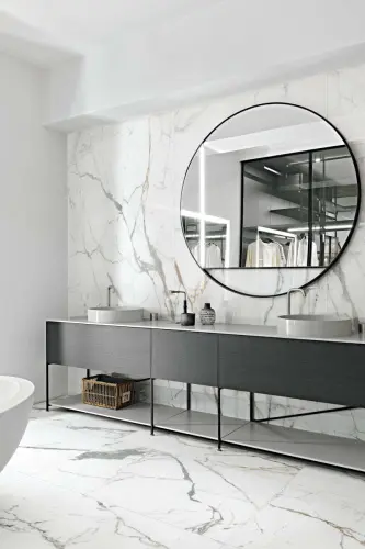 Rex Ceramiche Les Origines 770367 Argent Matt Gradino 33x120