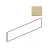 Cerim Ceramiche Oaky Life 781416 Natural 9mm Battiscopa 4,6x120