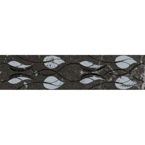 Kerama Marazzi Тубкаль KMB3STA003BR Чёрный Глянцевый Обрезной 7,2x30
