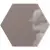 Ribesalbes Geometry Hex Charcoal Glossy 15x17.3 Ribesalbes Geometry Hex Charcoal Glossy 15x17.3