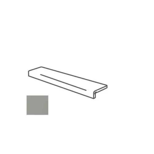 Impronta italgraniti Nuances NU0295I Elemento L Incollato Grigio 16,5x60