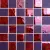 Settecento The Wall 100922 Highlights Melanzana Su Rete 4.5x4.5 28,6x28,6
