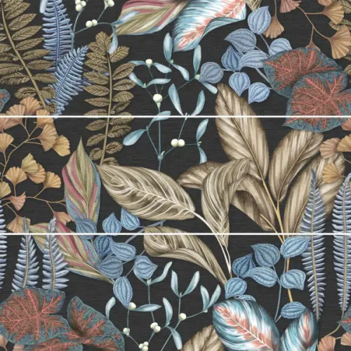 Ape ceramica Silk Set (3) Abc Biba Graphite Заказ только комплектом из 3 шт 40x120