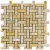 Natural mosaic Kelt M073-CP (Onyx Yellow) 30.5x30.5