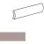 Equipe Village 25669 Pencil Bullnose Rose Gold 3x20